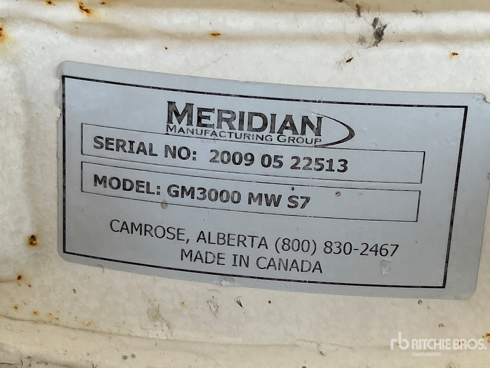 2009 Meridian GRAINMAX GM3000