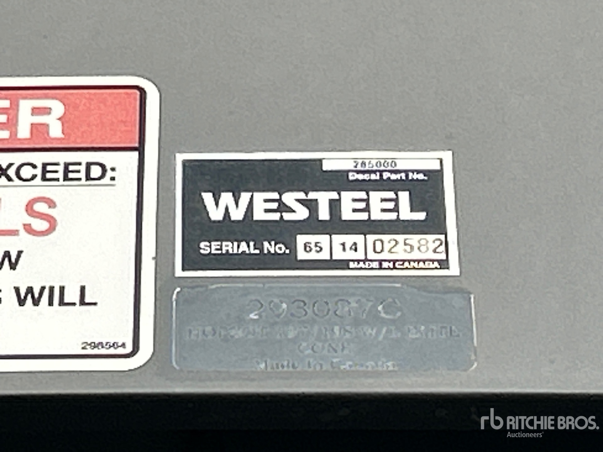 Westeel +/- 6000 bu 6 Ring