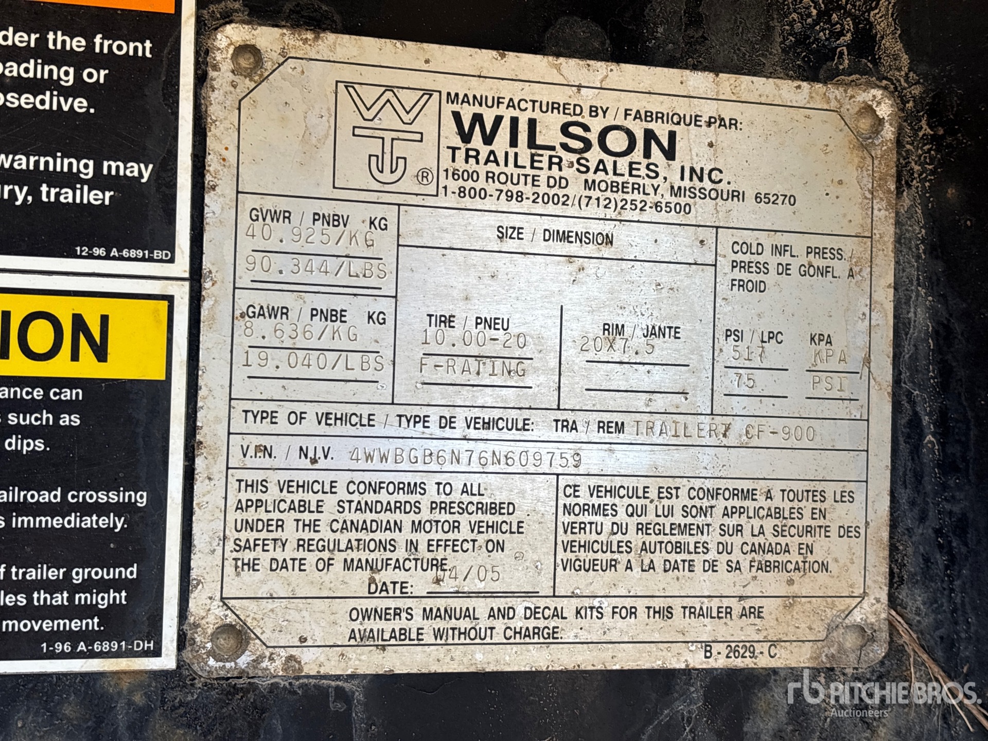 2006 Wilson 48 ft T/A