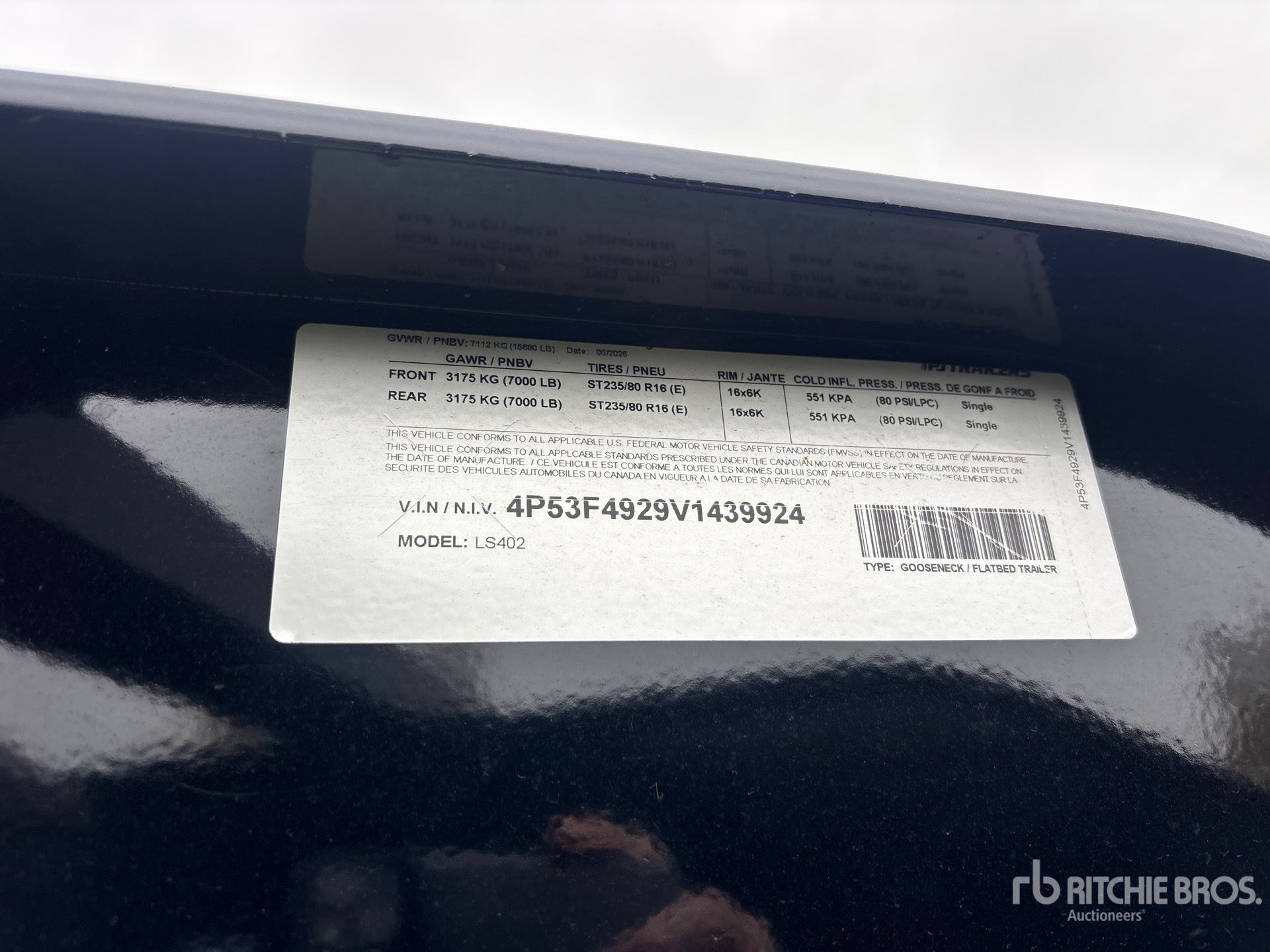 2026 Pj Trailers LS402