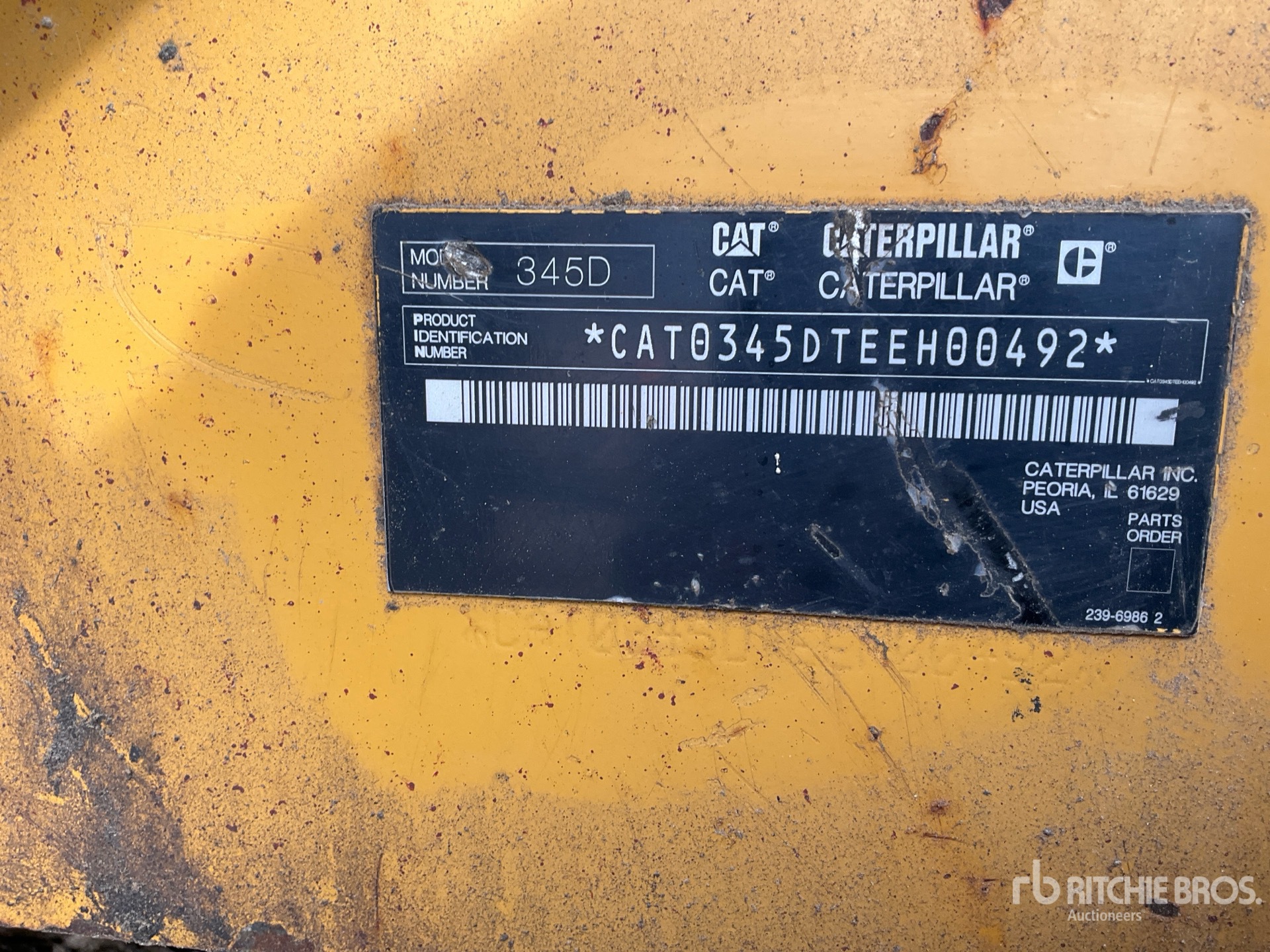 2009 Caterpillar 345D L