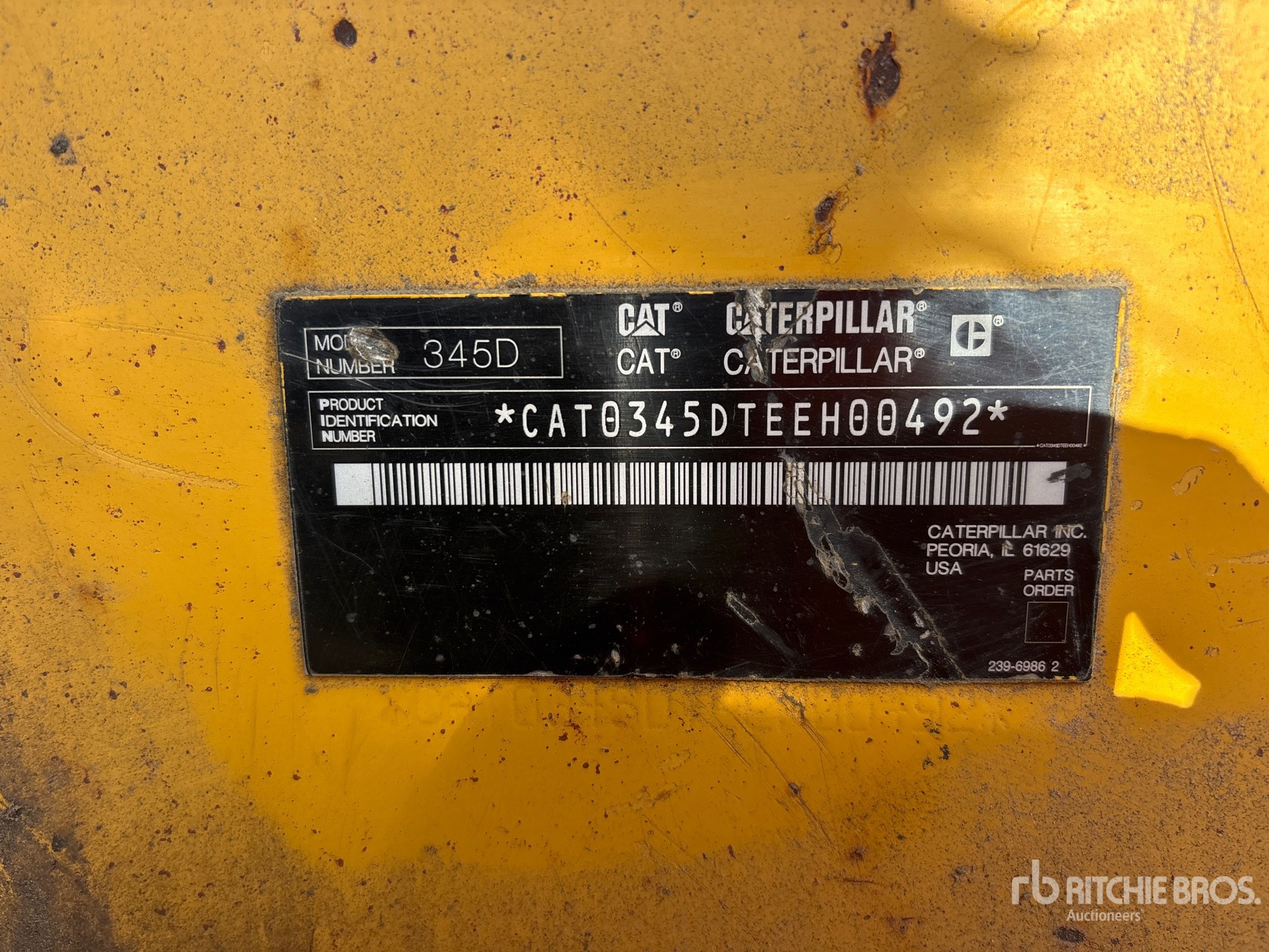 2009 Caterpillar 345D L