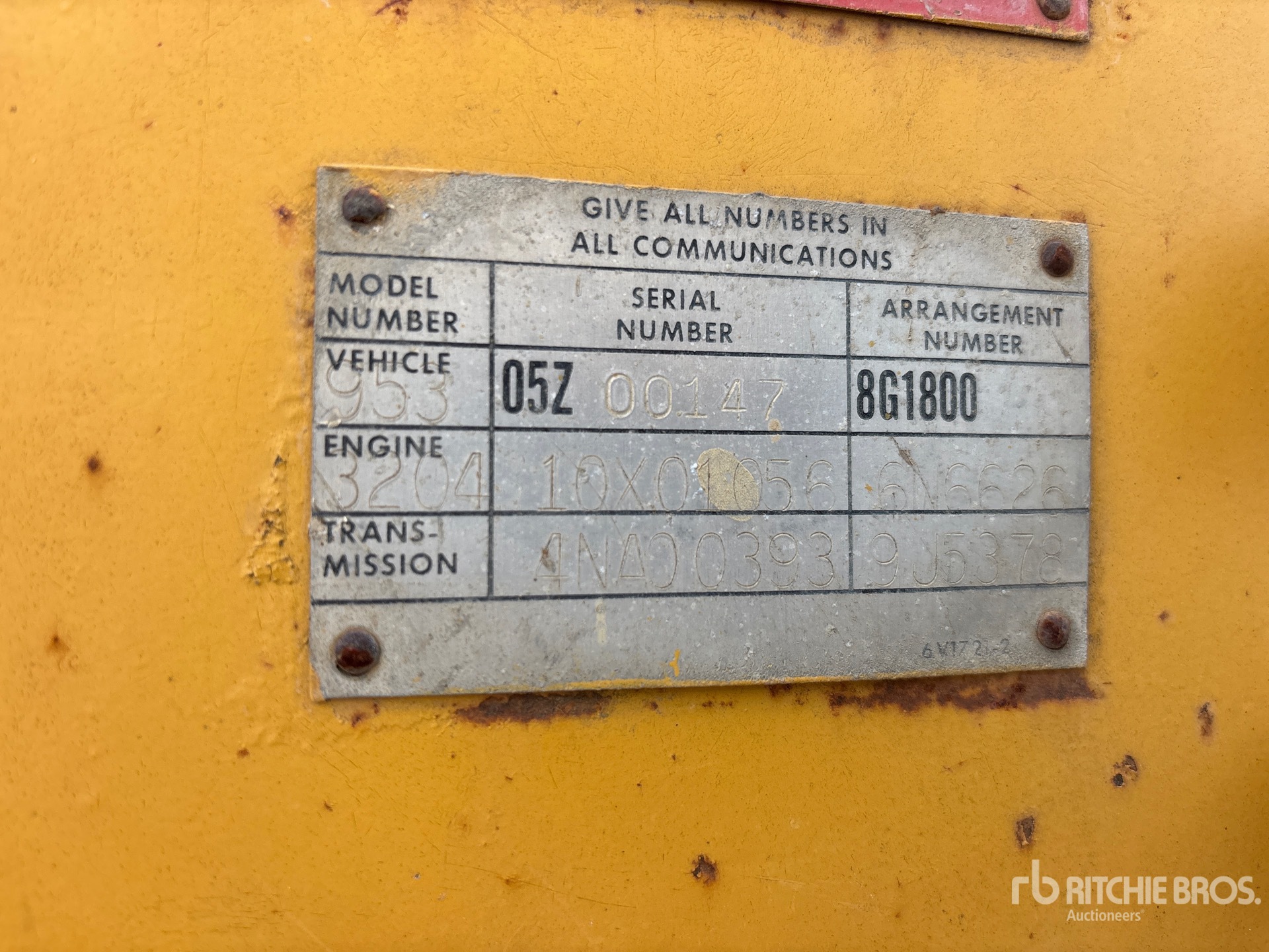 1981 Caterpillar 953