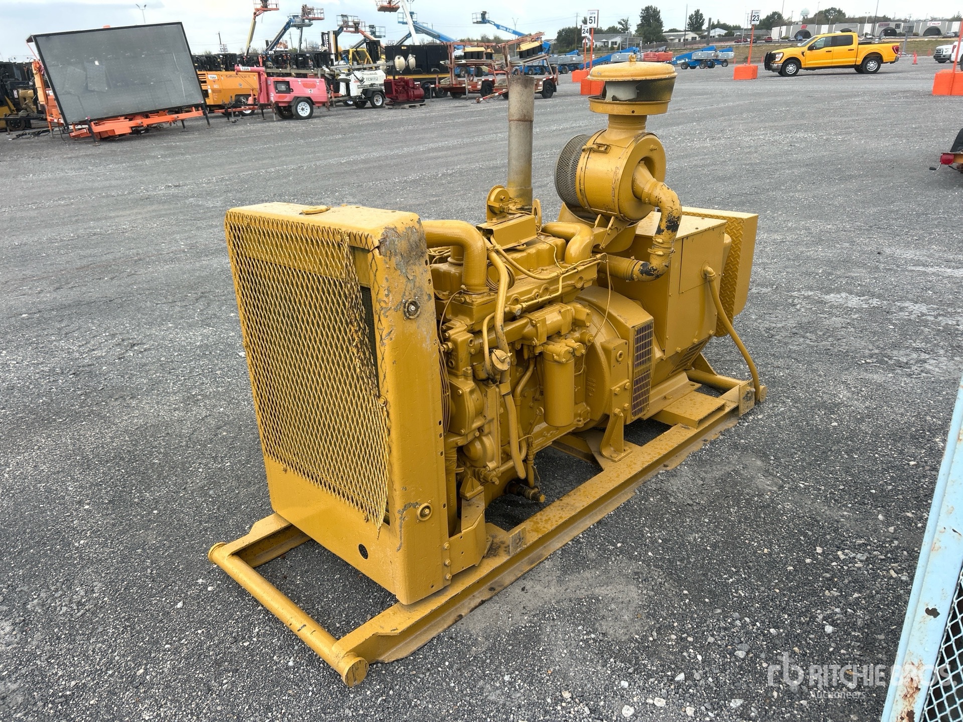 Caterpillar 117 KW SKID-MOUNTED