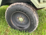 Trailer Chassis with Tire Condition