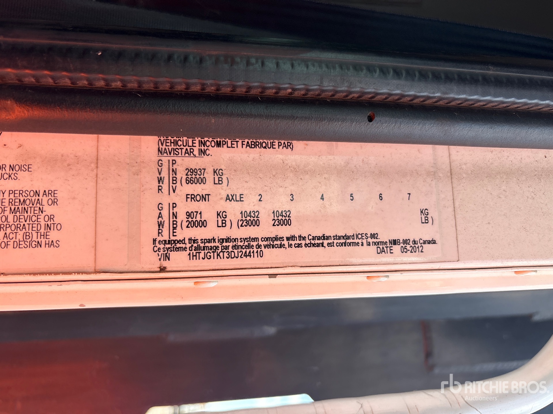 2013 Caterpillar CT66S