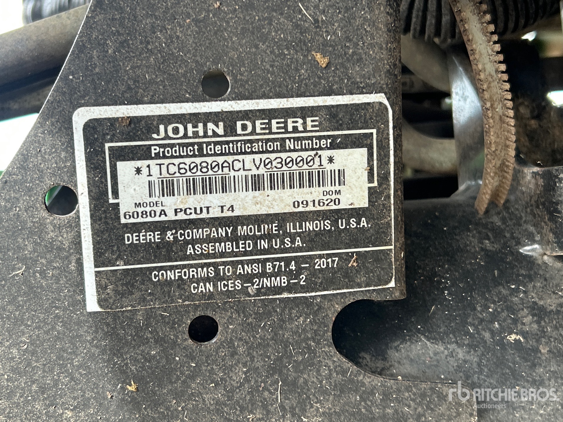 2020 John Deere 6080A