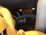 Engine with A/C Compressor