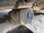 Undercarriage with Right Carrier Rollers