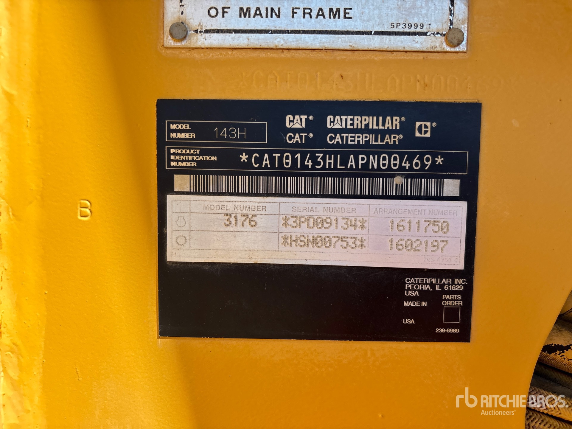2004 Caterpillar 143H