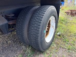 Underbody with Left Rear Drive Tires