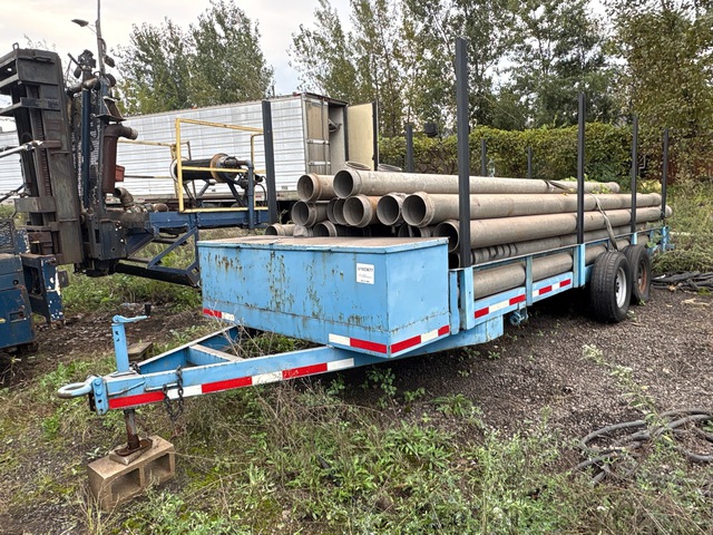 20 ft T/A Pipe Trailer w/ Aluminum Pipe