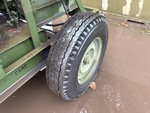 Trailer Chassis with Tire Condition