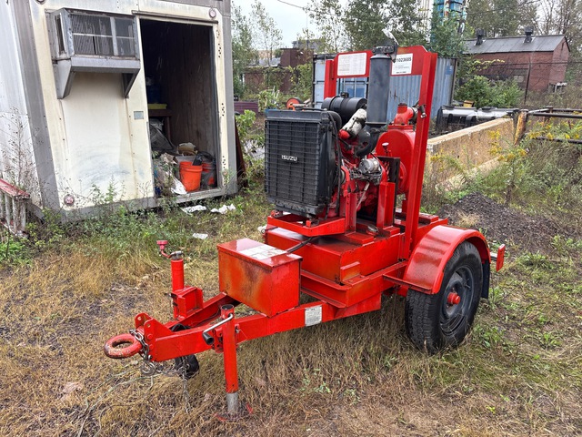 2004 Godwin ET80 Trailer-Mounted Water Pump