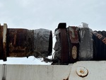 Chassis with Vacuum Intake Hose