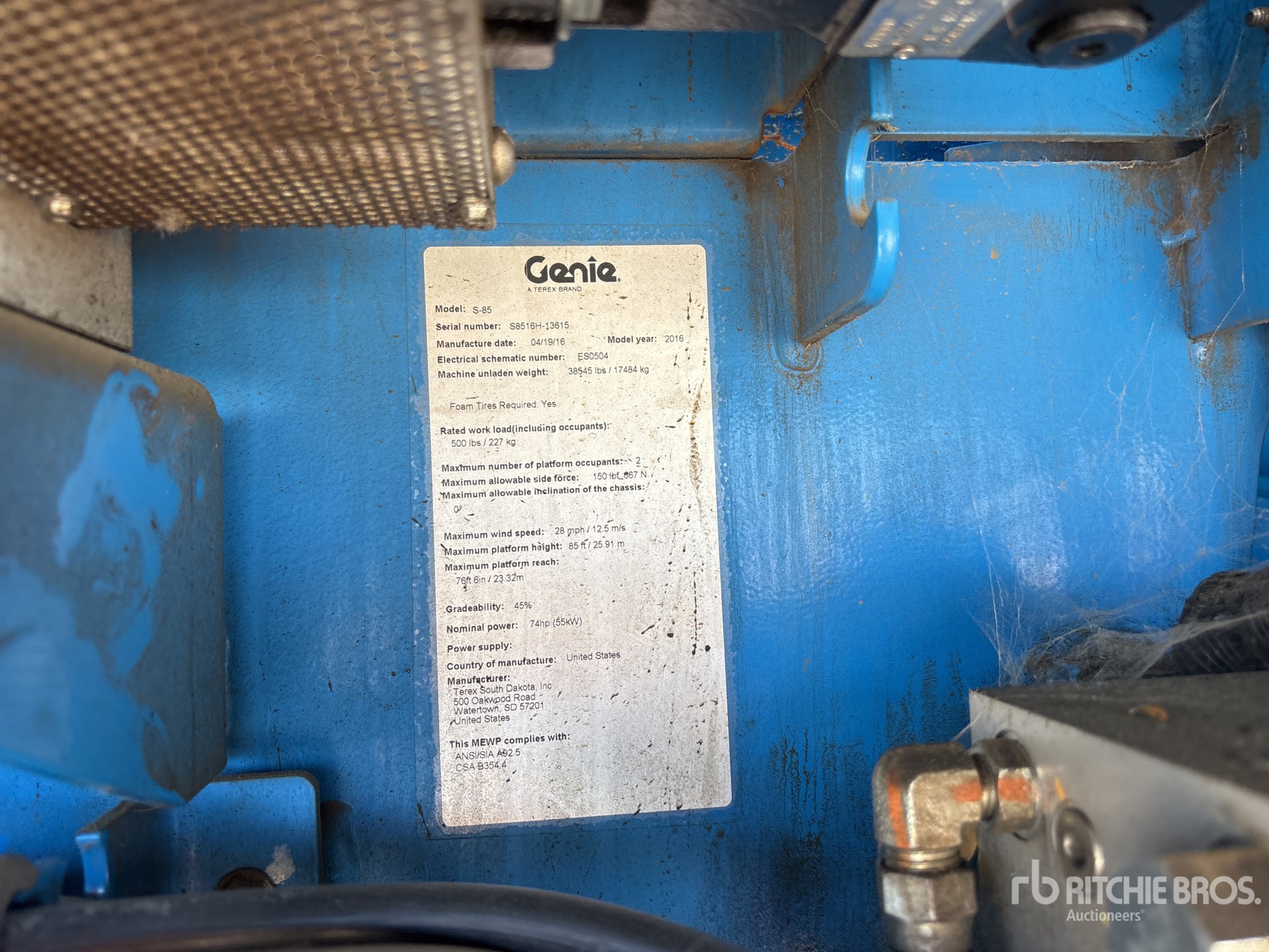 Genie S-85