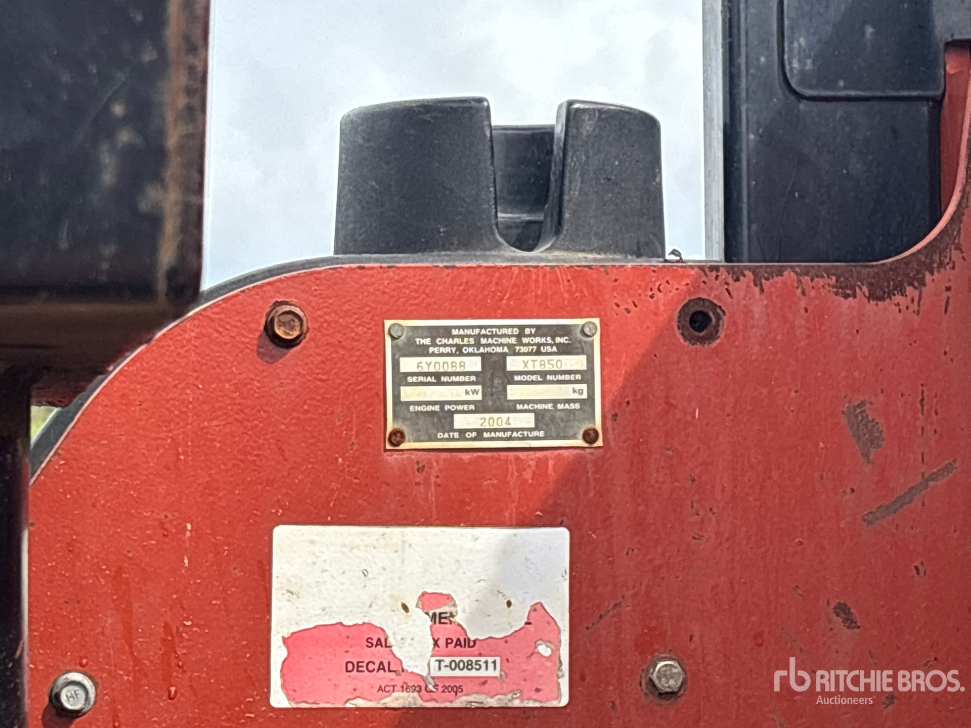 2004 Ditch Witch XT850