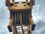 Crane Superstructure with Point Sheaves