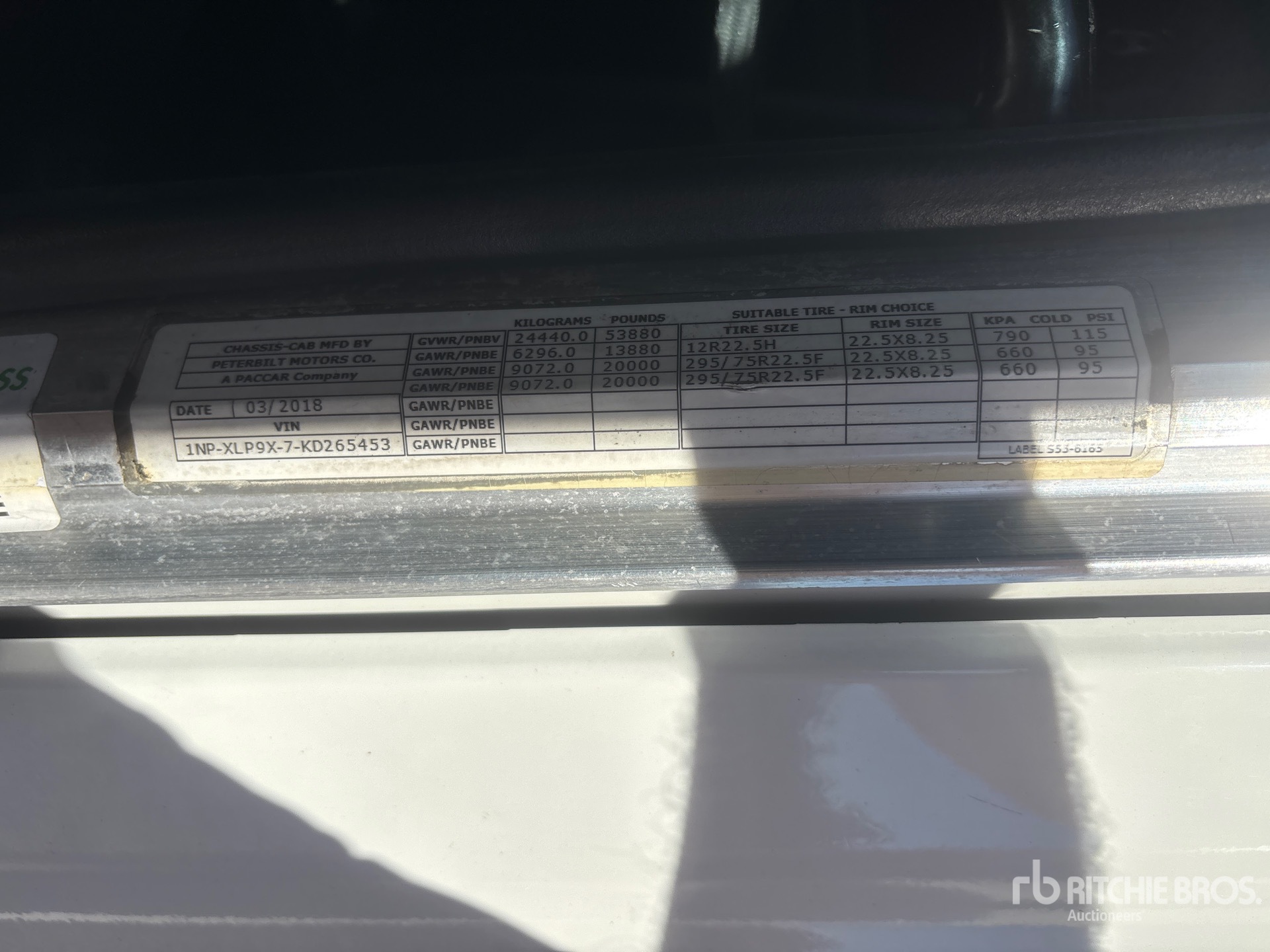 2019 Peterbilt 389