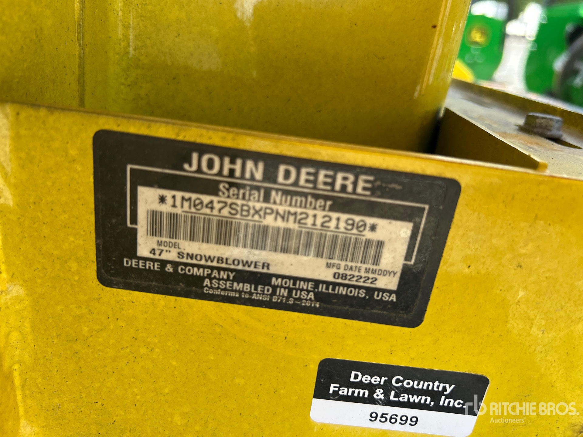 2022 John Deere 47 IN