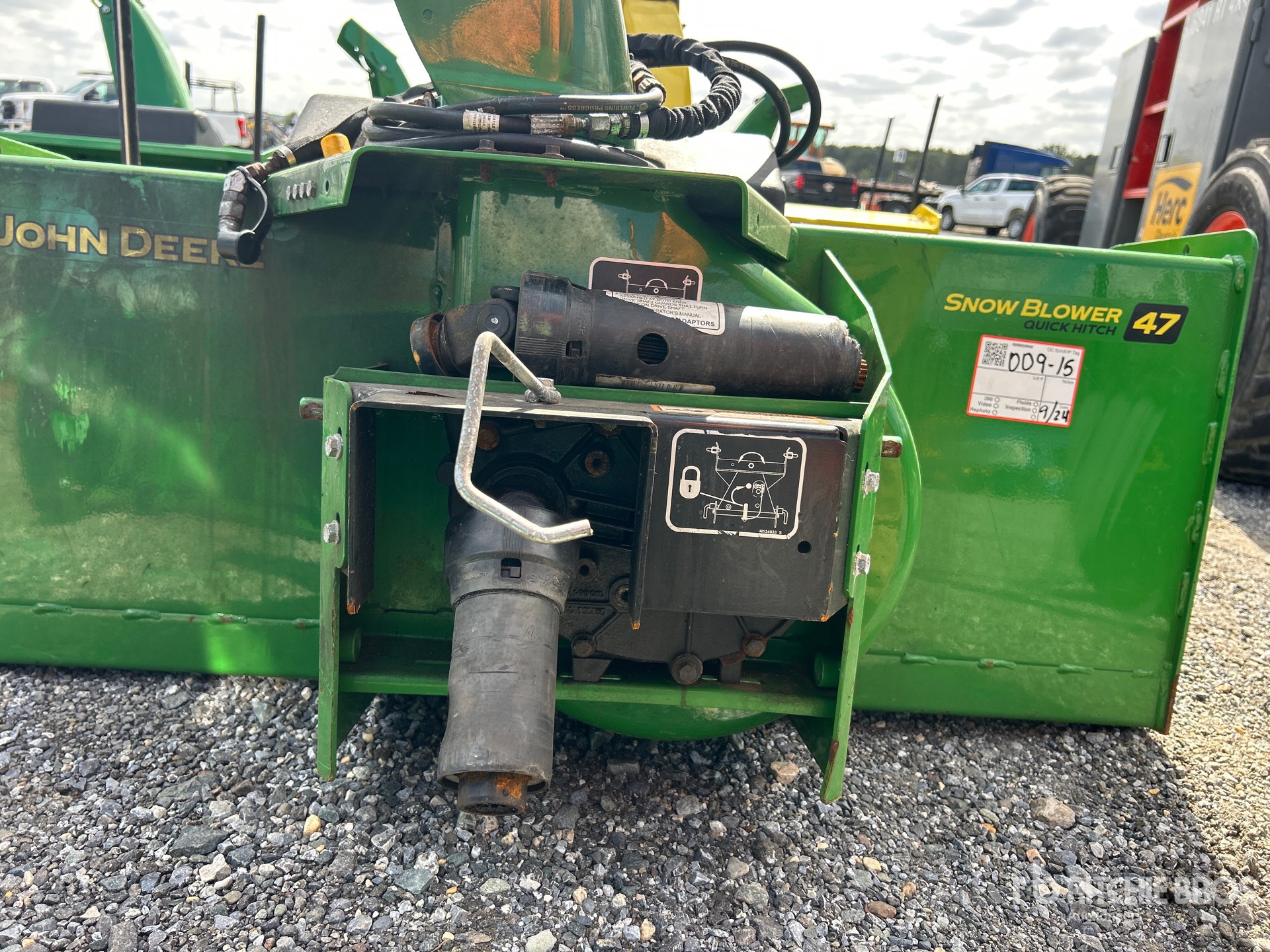 John Deere 47 IN SNOW BLOWER ATTACHMENT