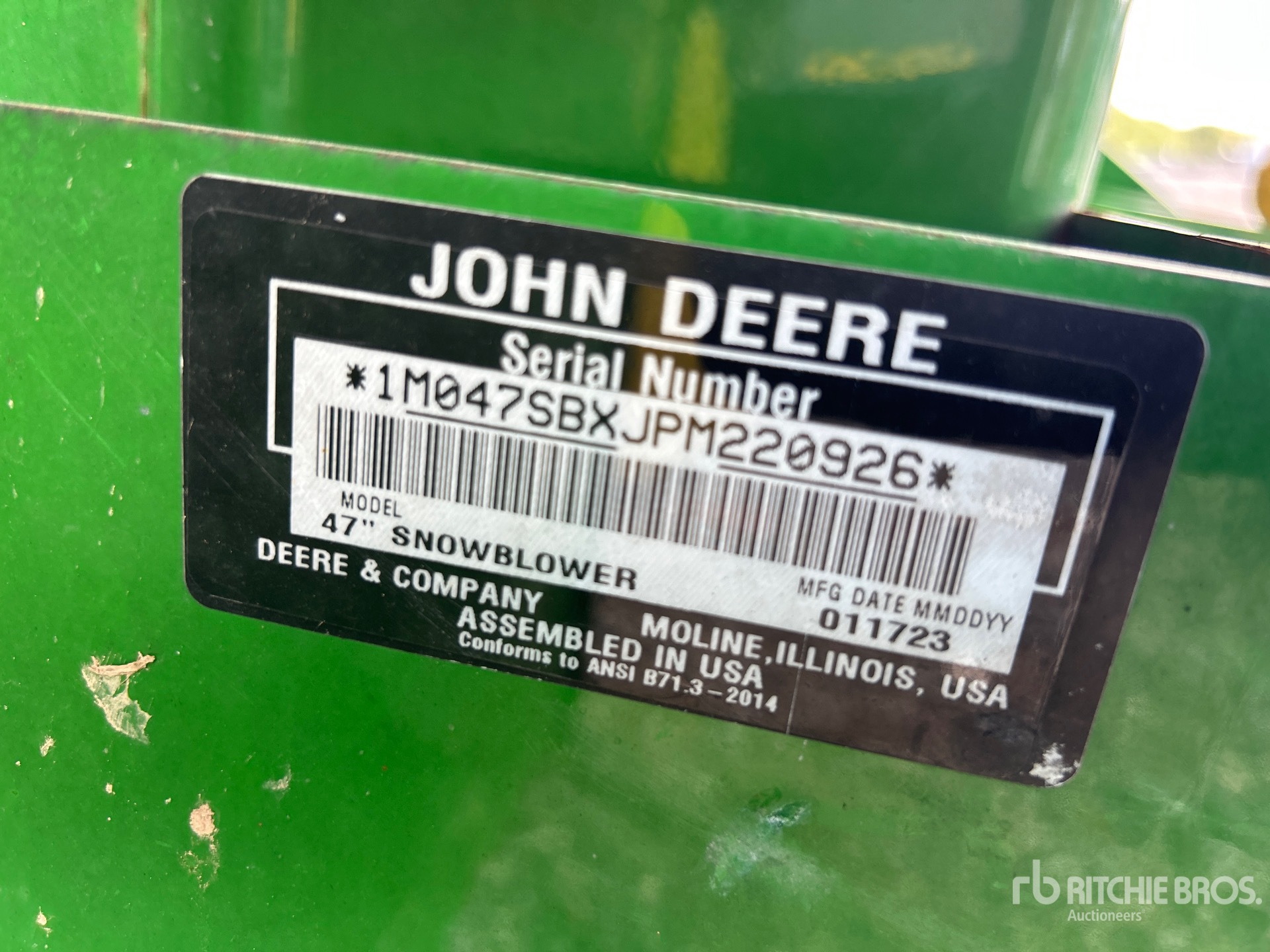 2023 John Deere 47 IN
