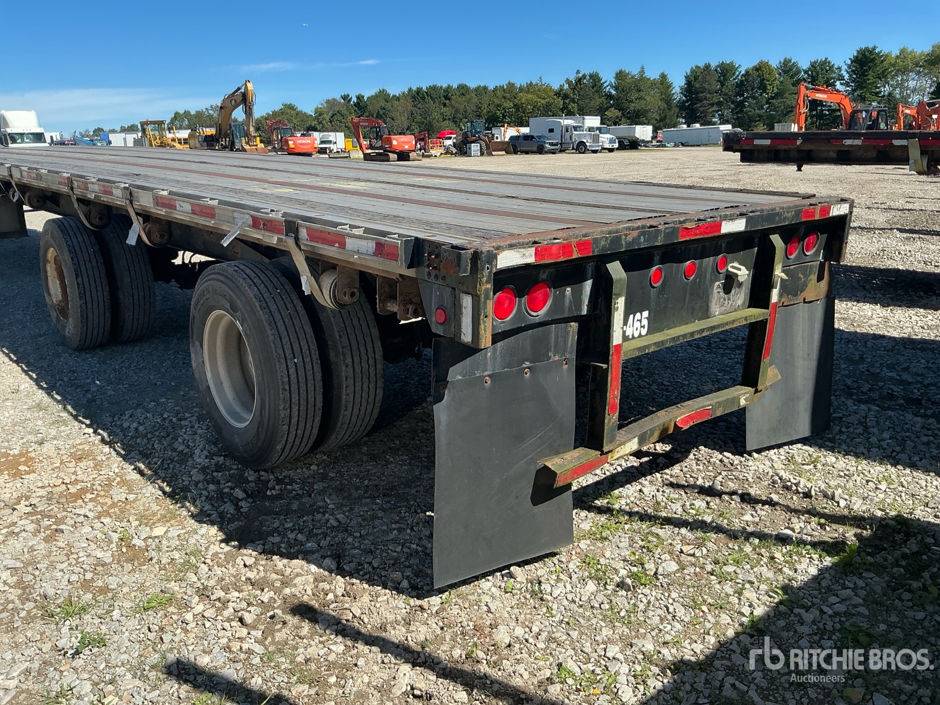 1996 Fontaine 45000 lb 48 ft T/A Spread Axle