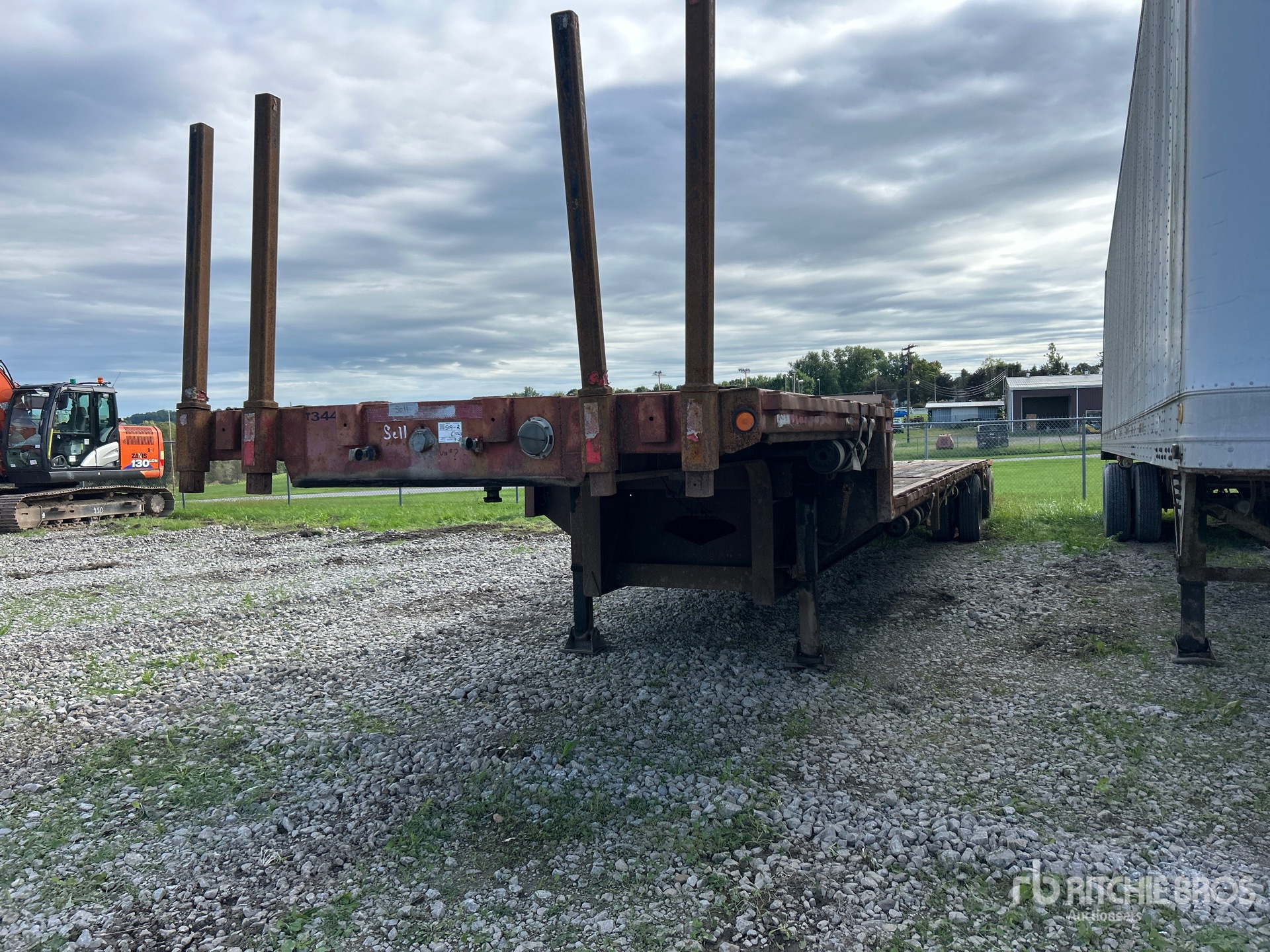 1993 Fontaine 48 ft T/A Spread Axle