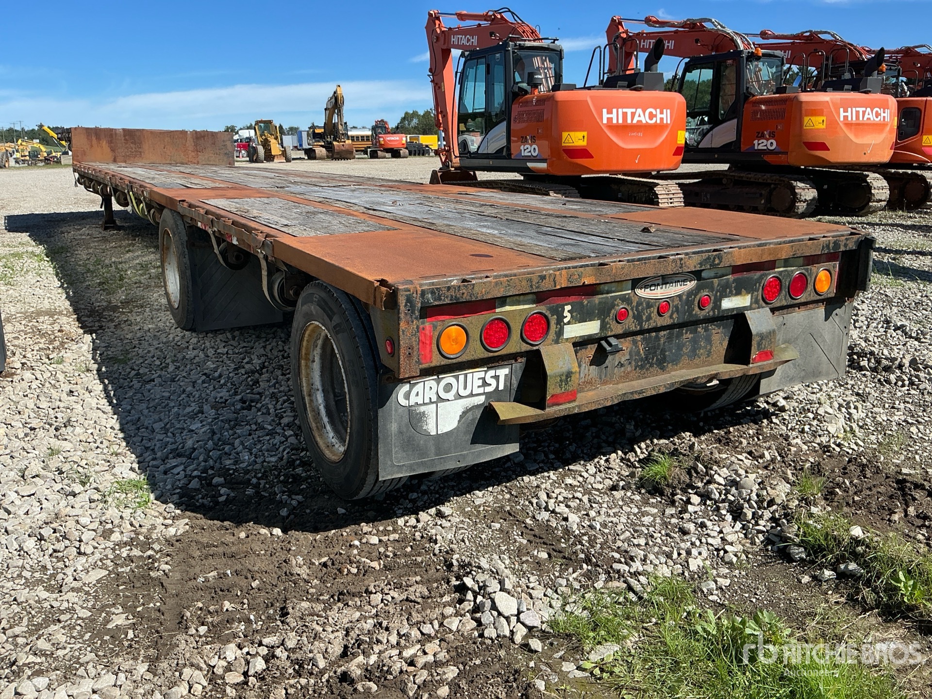 1995 Fontaine 48 ft T/A Spread Axle