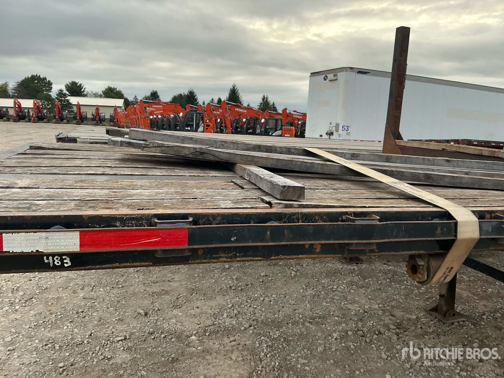 1999 Fruehauf 48 ft T/A Spread Axle