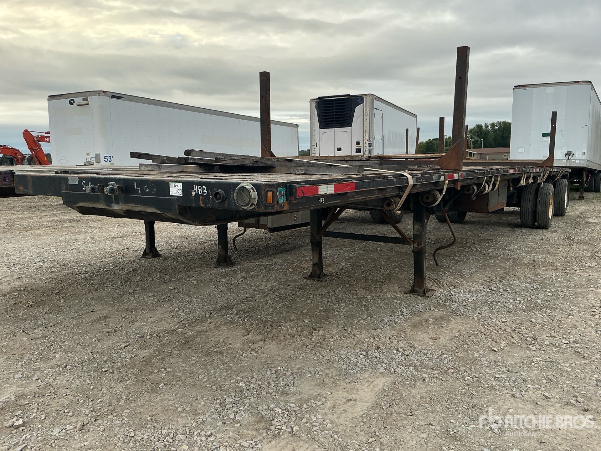 1999 Fruehauf 48 ft T/A Spread Axle