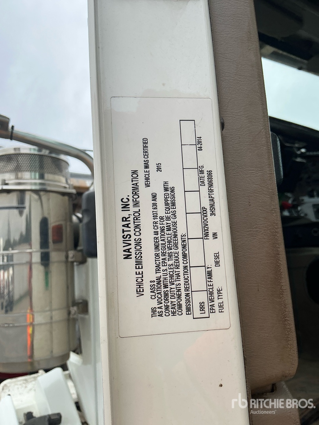 2015 International PAYSTAR 5900I