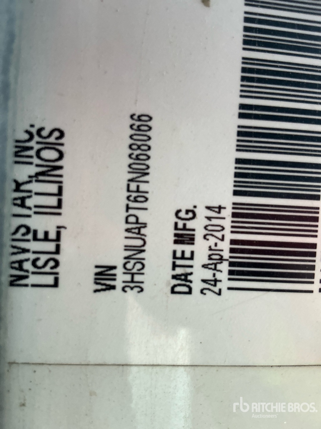 2015 International PAYSTAR 5900I