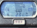 Aspect général with Compteur horaire / compteur kilométrique