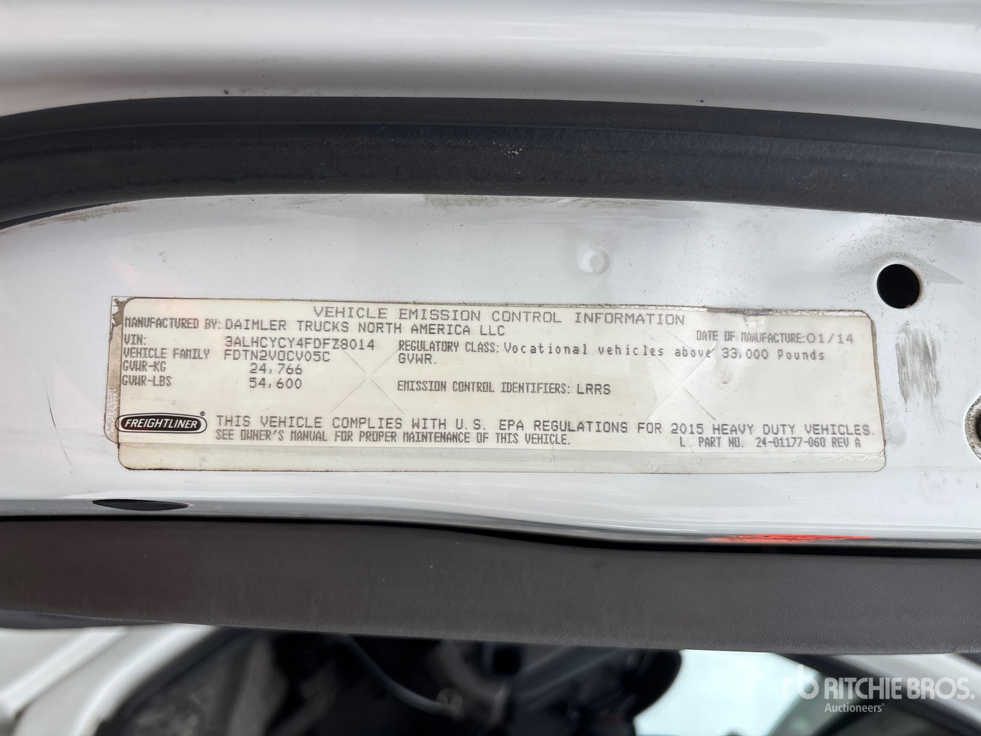 2015 Freightliner M2 106
