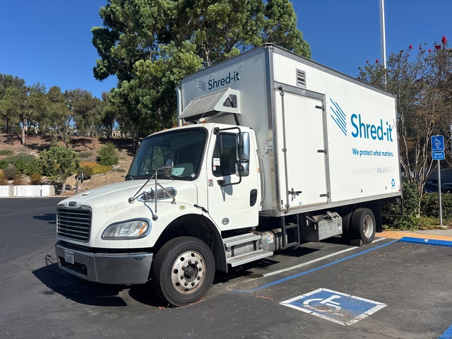 2018 Freightliner M2 4x2 Mobile Shredding Truck