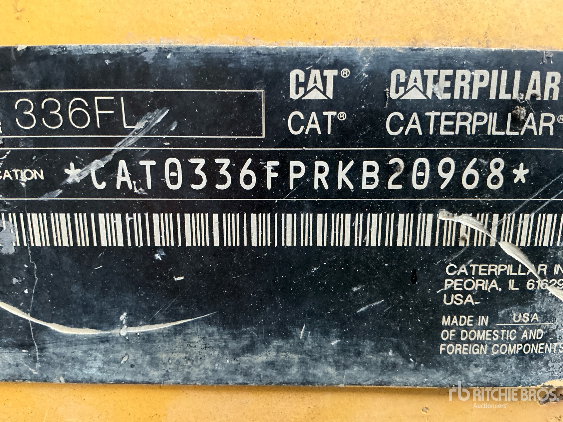 2018 Caterpillar 336F L