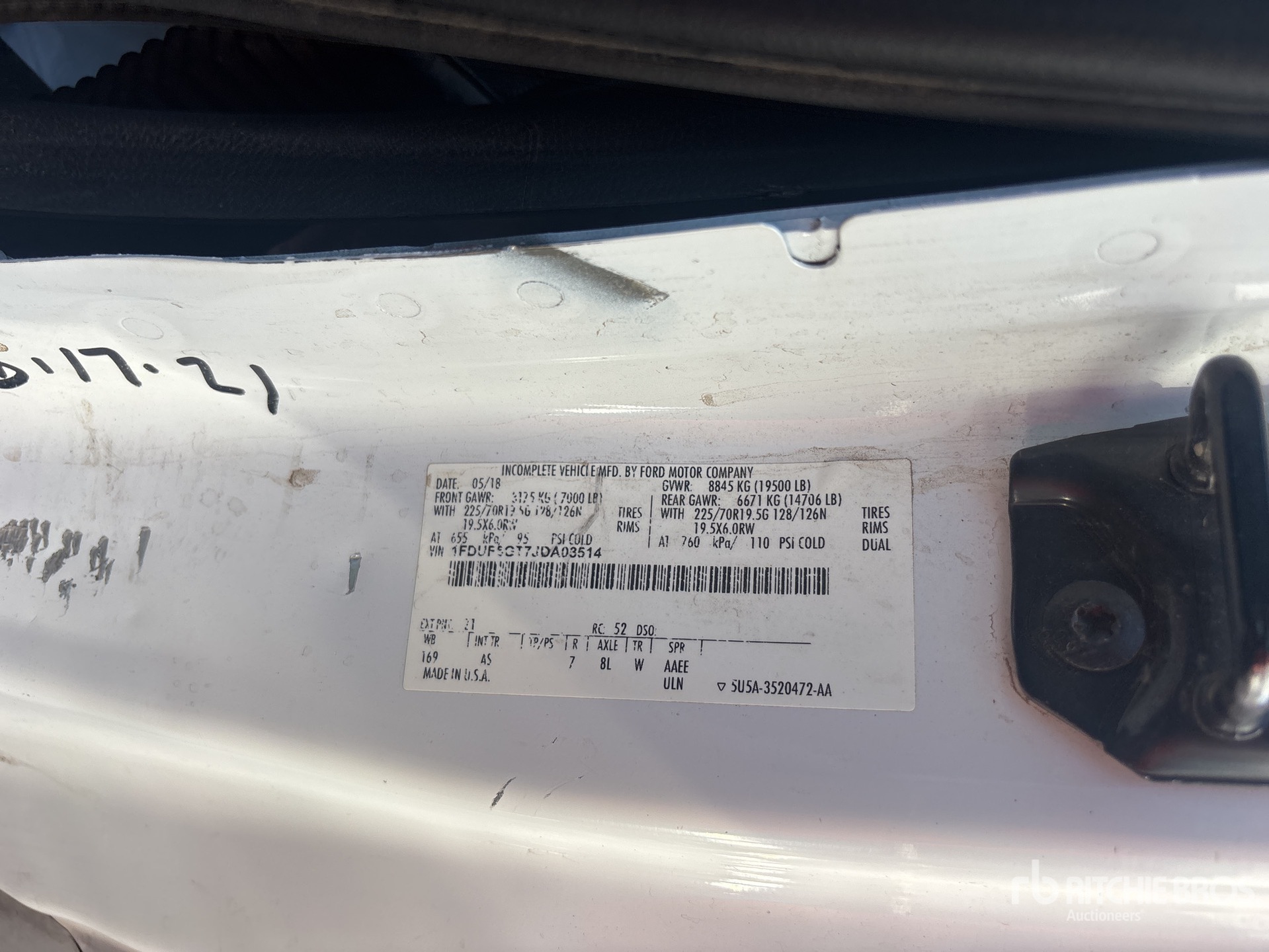 2018 Ford F-550
