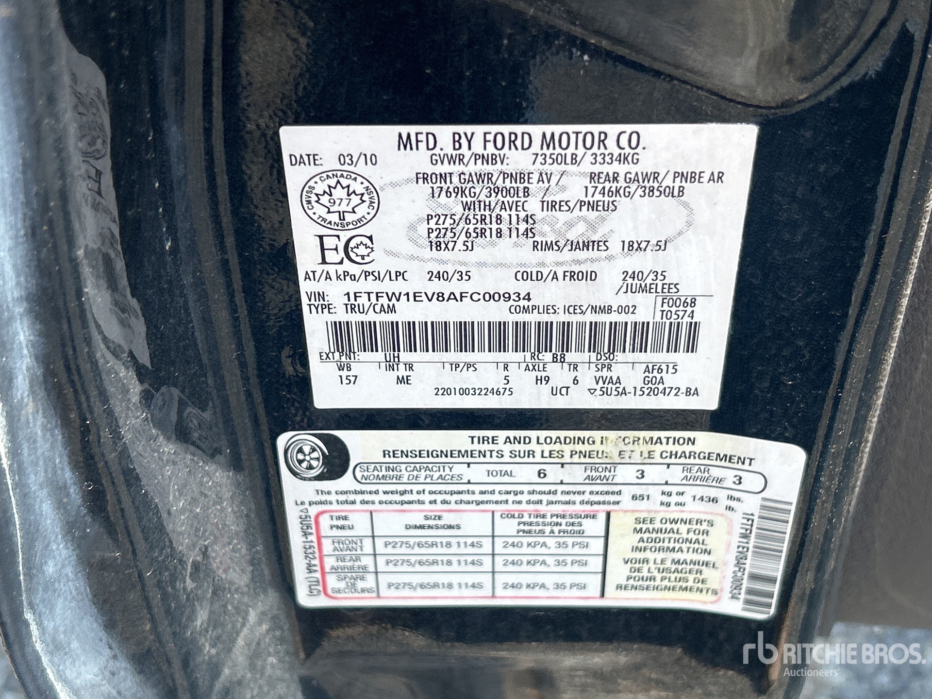 2010 Ford F-150