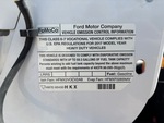 Engine with Emission Label