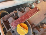 Engine with Emission Label