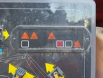 Control Station Ground with Spie luminose del motore