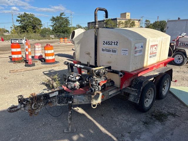2021 (unverified) Multiquip WT5 500 gal T/A Water Tank Trailer