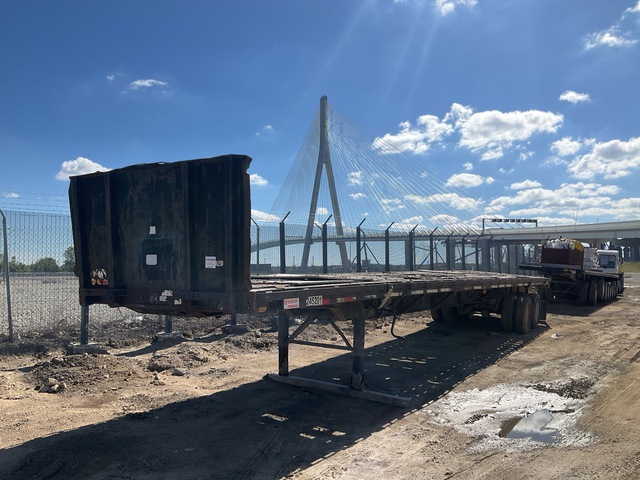 1997 Fontaine 48 ft T/A Flatbed Trailer