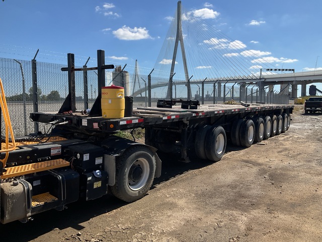 High Flat 51 ft 8/Axle Flatbed Trailer