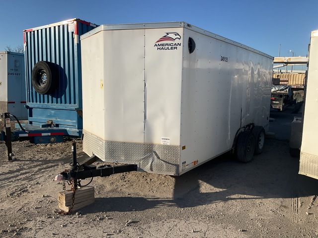 2022 American Hauler 17 ft T/A Enclosed Trailer