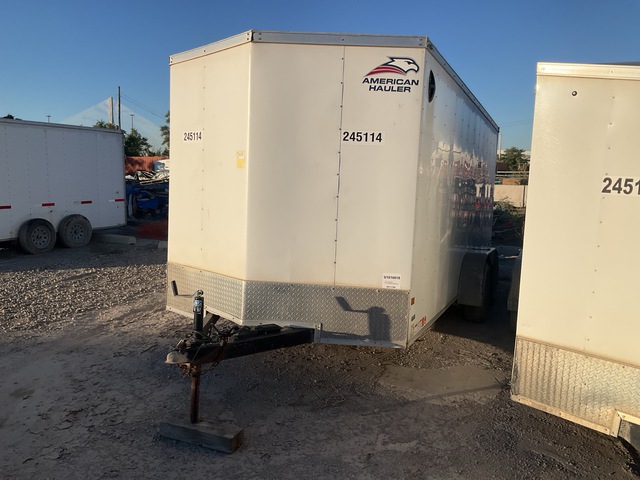 2022 American Hauler AR716TA2 16 ft T/A Enclosed Trailer