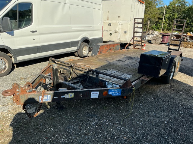 2005 Bri-Mar 16 ft T/A Equipment Trailer