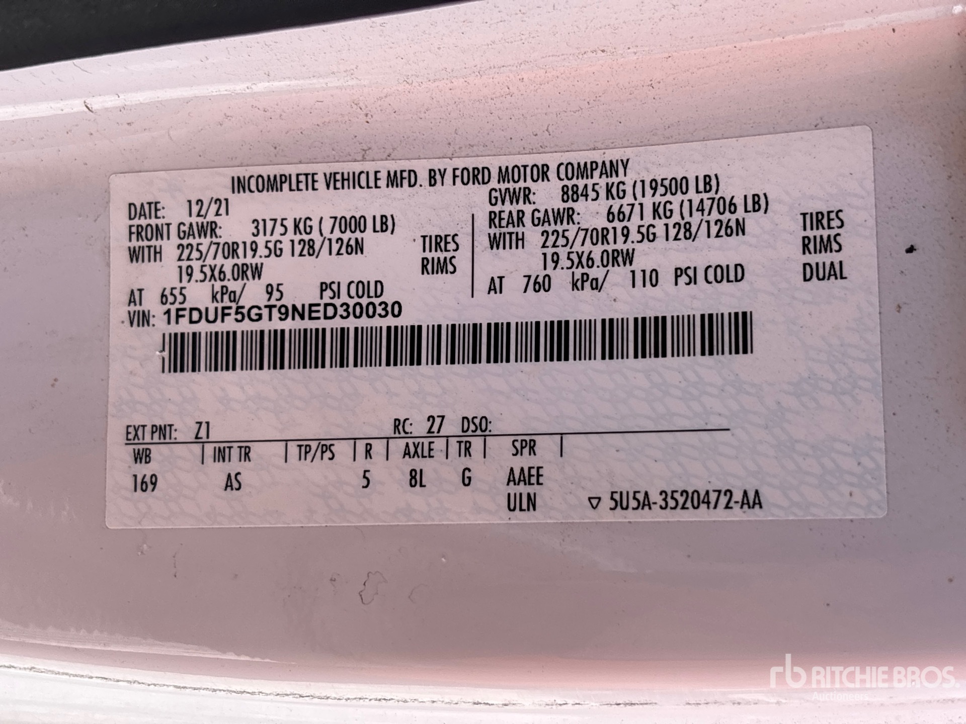 2022 Ford F-550