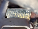 Engine with Emission Label